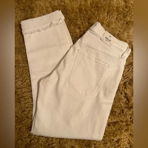 Agolde Isabel mid rise slim straight jeans